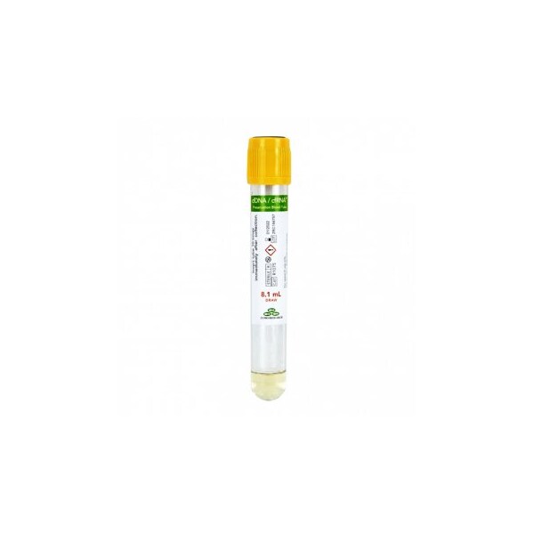Zymo Research cfDNA/cfRNA Preservation Blood Tube, 50 preps ZR1075 Zoro